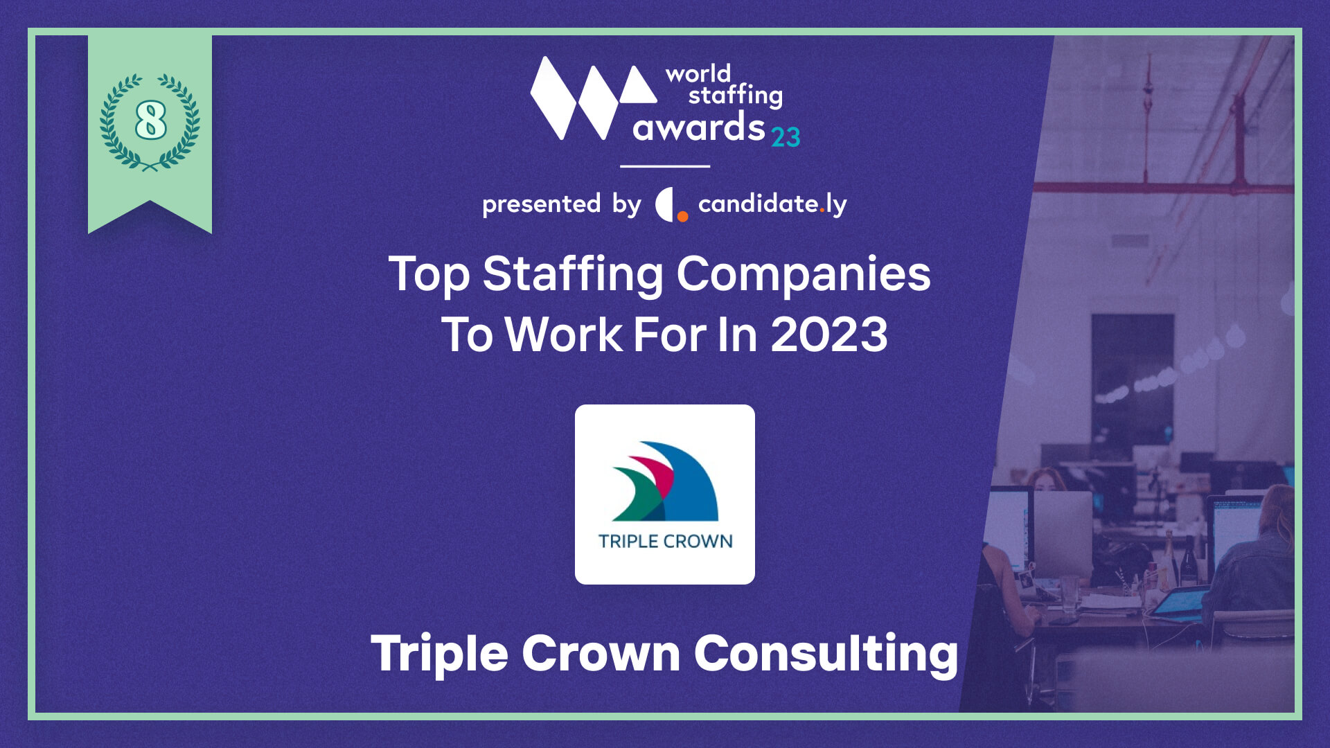 Triple Crown Consulting Top Company to work for in 2023 World